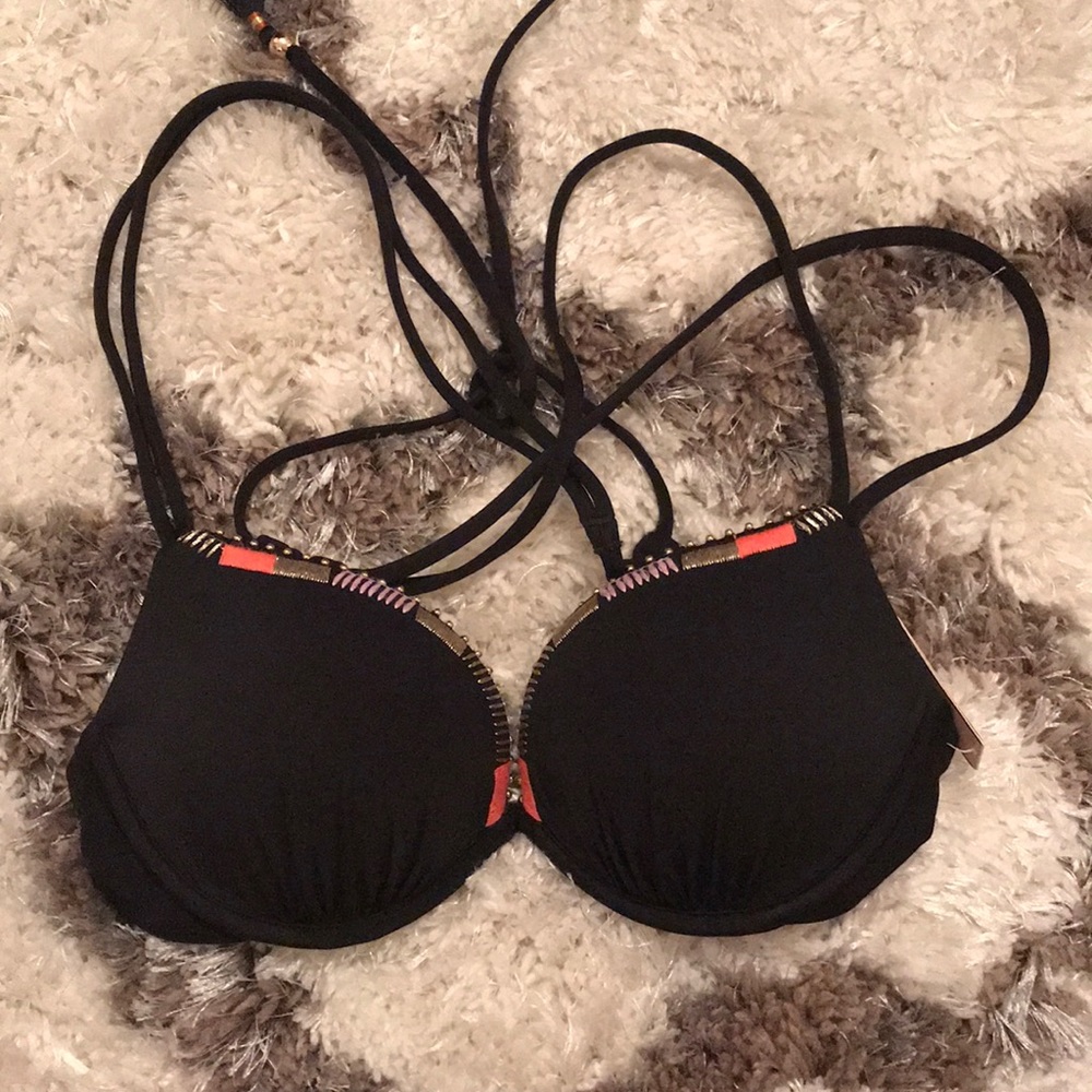 Victoria’s Secret push up embellished bathing suit